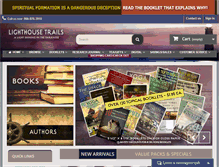 Tablet Screenshot of lighthousetrails.com